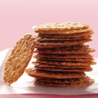 Lacy Almond-Orange Cookies image