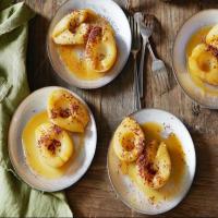 Stove Top Roasted Pears with Dulce de Leche_image