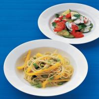 Pasta with Tahini and Bell Pepper_image