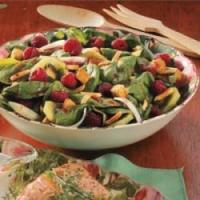 Raspberry Spinach Salad image