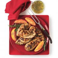 Stuffed Chicken Breasts with Rosemary-Orange Dressing image