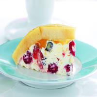 Creamy Berry Cake Mosaic image