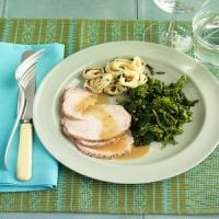 Roasted Pork Loin with Balsamic Gravy_image