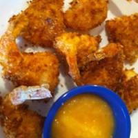 Baked Coconut Shrimp with Pineapple Sauce_image