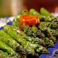 Grilled Asparagus with Barbecue Butter image