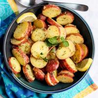 Greek Vegan Potato Salad Without Mayo_image