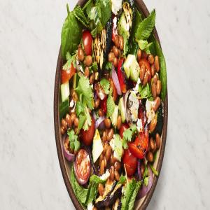 Grilled Summer Veggie and Bean Bowl_image