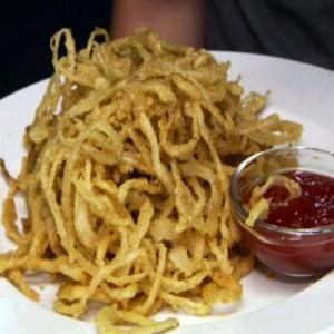 Crisp Onion Rings, Spiced Ketchup_image