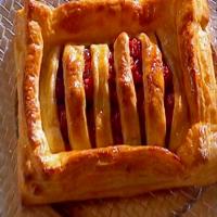 Stacked Puff Pastry with Cherries_image