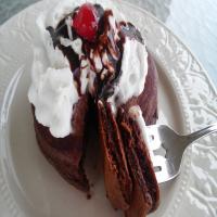 Decadent Chocolate Pancakes image