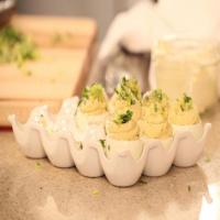 Caesar Stuffed Eggs image