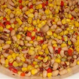 Cold Black-Eyed Peas and Corn image