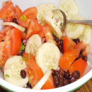 Cucumber, Tomato & Red Onion Salad image