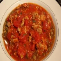 Hearty Tomato and Sausage Stew image