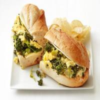 Egg and Broccolini Sandwiches image