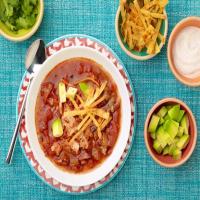 Grilled Chicken Tortilla Soup with Tequila Crema image