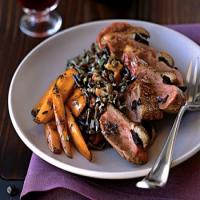 Roast Magret Duck Breasts with Shaved Black Truffles_image