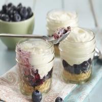 Blueberry-Lemon Cheesecake Mousse Parfaits image