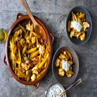 Spiced Chickpeas With Cauliflower and Roasted Lemon_image