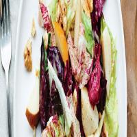 Chicory and Asian Pear Salad with Membrillo Vinaigrette_image