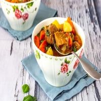 Lamb Stew With Potatoes and Vegetables_image