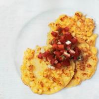 Corn Fritters with Salsa image