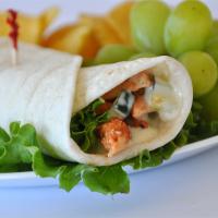 Simple Sweet and Spicy Chicken Wraps image