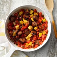 Easy Sausage and Vegetable Skillet image