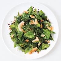 Collards with Toasted Coconut_image