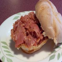 Ham Barbecue Sandwiches_image
