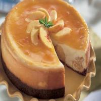 Fresh Peach Cheesecake image