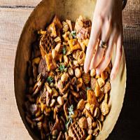 Spicy-Sweet Maple Snack Mix image