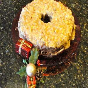 Christmas Fruit Pudding Cake image