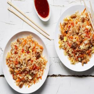 Sweet and Spicy Chicken and Cashew Fried Rice_image