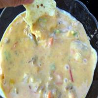 Spicy Sausage Queso image