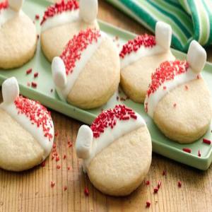 Santa Hat Cookies image