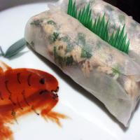 Rice Paper Tuna Salad Roll image