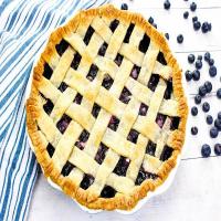 Fresh Blueberry Pie_image
