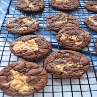 Peanut Butter Chocolate Cake Mix Cookies_image