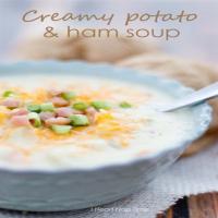 Creamy Potato and Ham Soup Recipe - (4.7/5)_image