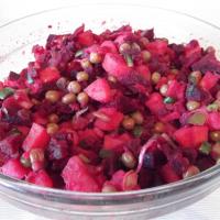 Ukrainian Salat Vinaigrette (Beet Salad)_image