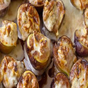 Figs Stuffed with Gorgonzola and Walnuts Recipe - Anne Burrell Recipe - (4.3/5) image
