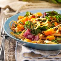 Roasted Butternut Linguine for Two image