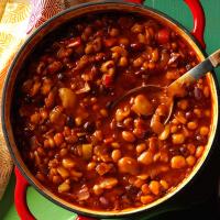Tangy Baked Seven Beans image