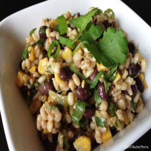 Southwest Black Bean, Corn and Rice Salad_image