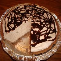 Easy Frozen Peanut Butter Chocolate Pie (Lower-Fat) image
