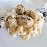 Swedish Meatballs with Cream of Mushroom Soup_image