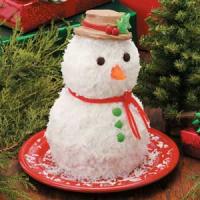Cake Snowman image