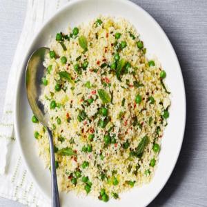 Couscous with Peas and Mint image