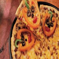 Jack-o'-Lantern Pizza image